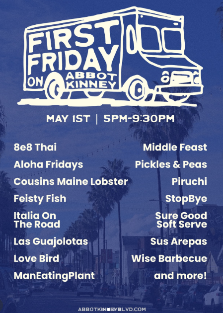 CAMPBELL WELLMAN ABBOT KINNEY VENICE FIRST FRIDAYS