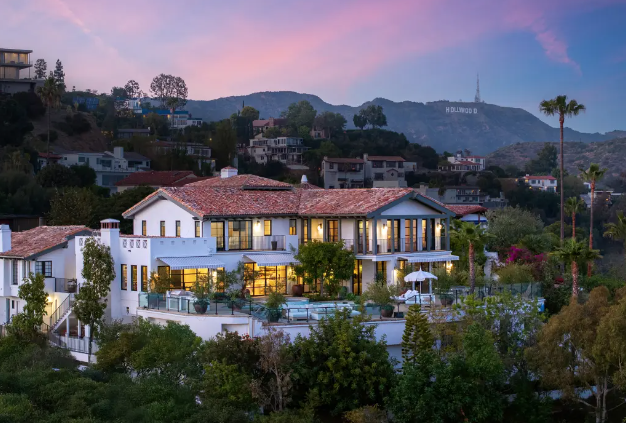CAMPBELL WELLMAN BRAD PITT HOLLYWOOD HILLS HOME DESIGN