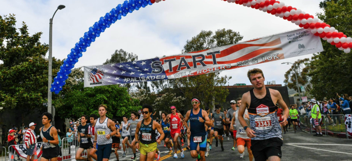 CAMPBELL WELLMAN PACIFIC PALISADES JULY 4 FUN RUN 5K 10K