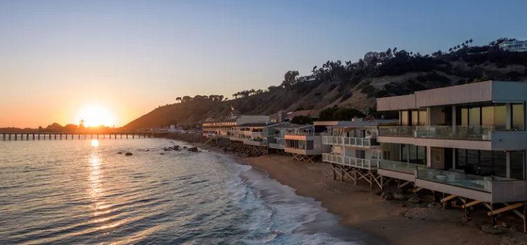CAMPBELL WELLMAN PROPERTIES GAL GADOT MALIBU BEACH HOME 