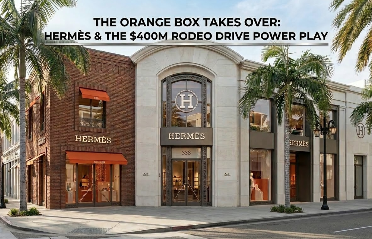 CAMPBELL WELLMAN PROPERTIES HERMES BEVERLY HILLS RECORD BREAKING REAL ESTATE DEAL