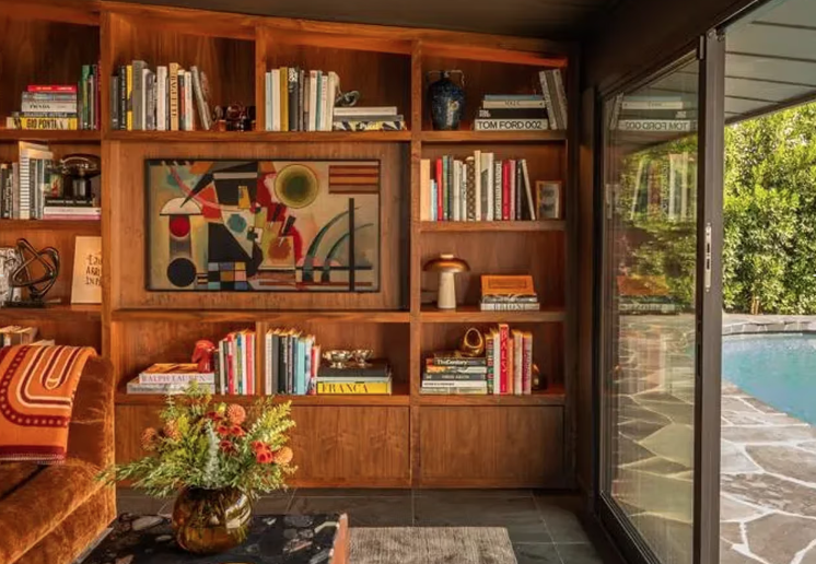 CAMPBELL WELLMAN PROPERTIES HOLLYWOOD HILLS SHAUN WHITE MID CENTURY HOME