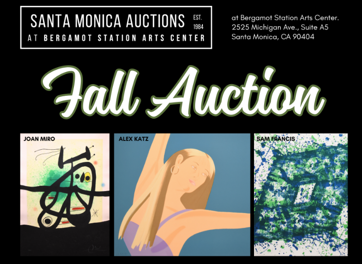CAMPBELL WELLMAN PROPERTIES SANTA MONICA BERGAMOT STATION ART AUCTION OCTOBER 2026