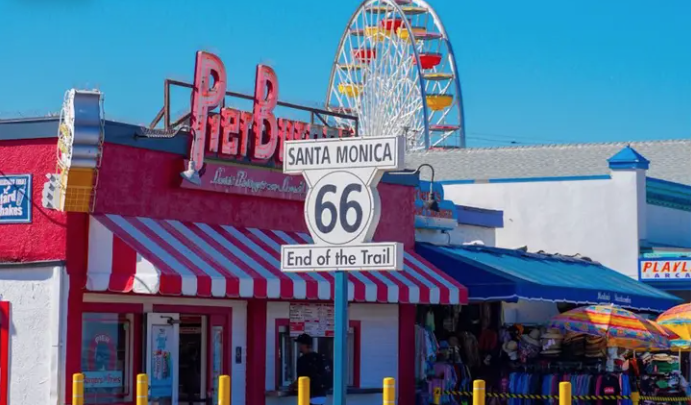 CAMPBELL WELLMAN ROUTE 66 PIER TO PIER EVENT