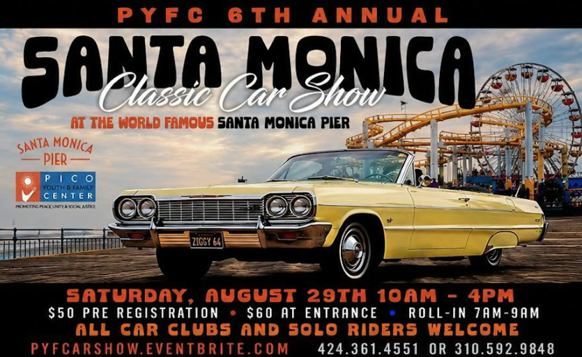 CAMPBELL WELLMAN SANTA MONICA CLASSIC LOWRIDER CAR SHOW 2026