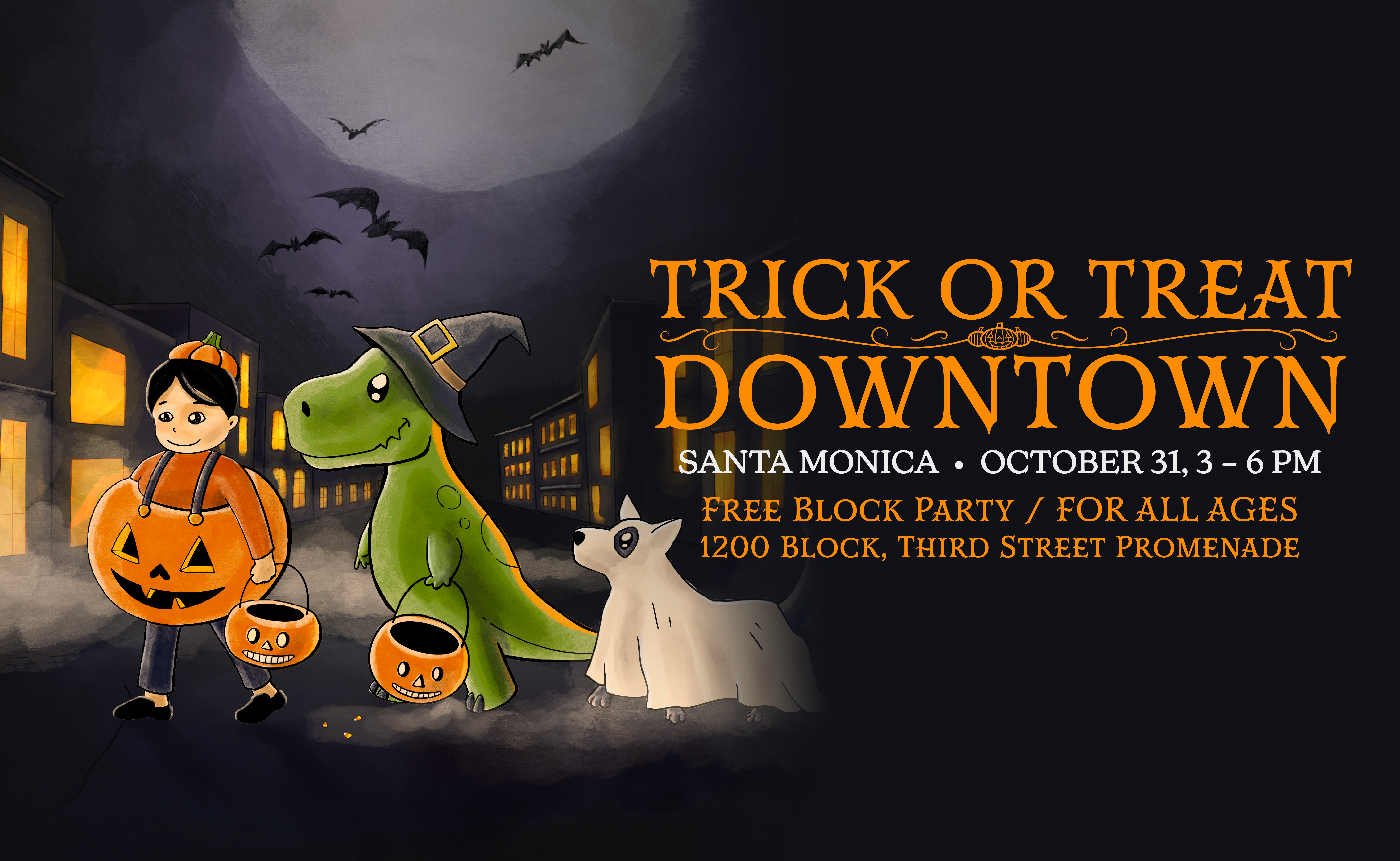 CAMPBELL WELLMAN SANTA MONICA HALLOWEEN TRICK OR TREAT 2025