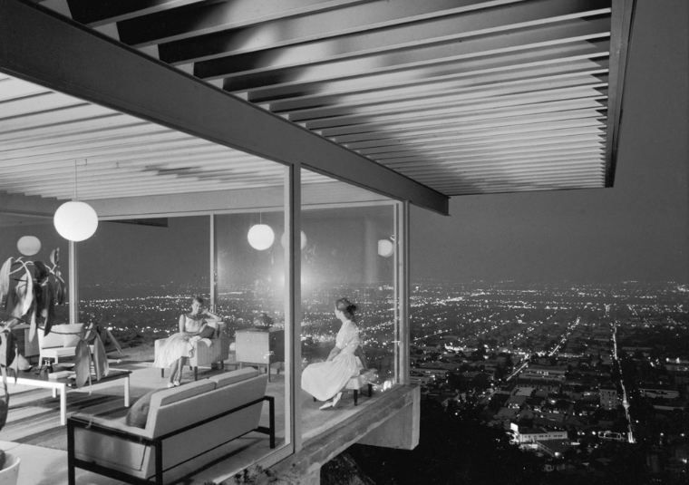 CAMPBELL WELLMAN STAHL HOUSE COMES TO MARKET HOLLYWOOD HILLS JULIUS SHULMAN PHOTO