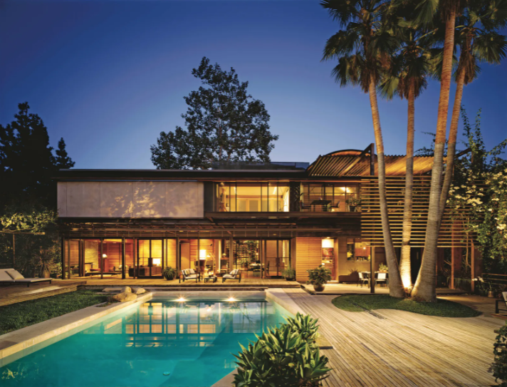 Campbell Wellman Demi Moore Beverly Hills Home
