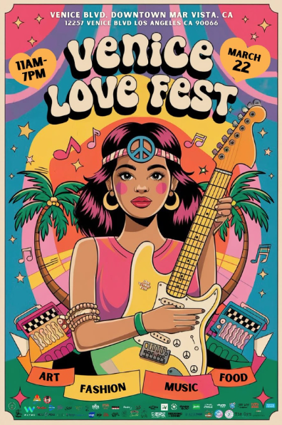 Campbell Wellman Venice Love Fest