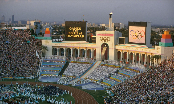 Campbell Wellman 1984 Summer Olympics LA
