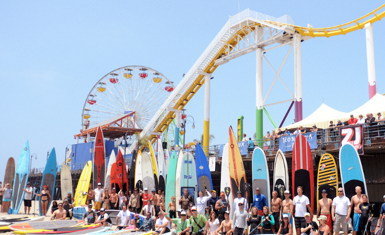 Campbell Wellman Pier 360 Santa Monica festival