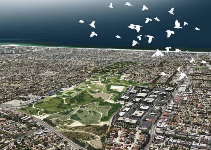 Campbell Wellman Santa Monica Airport Renovation Public Park