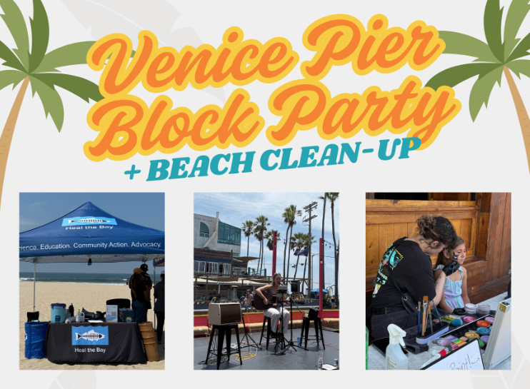 Campbell Wellman Venice Pier Block Party Beach Cleanup Saturday