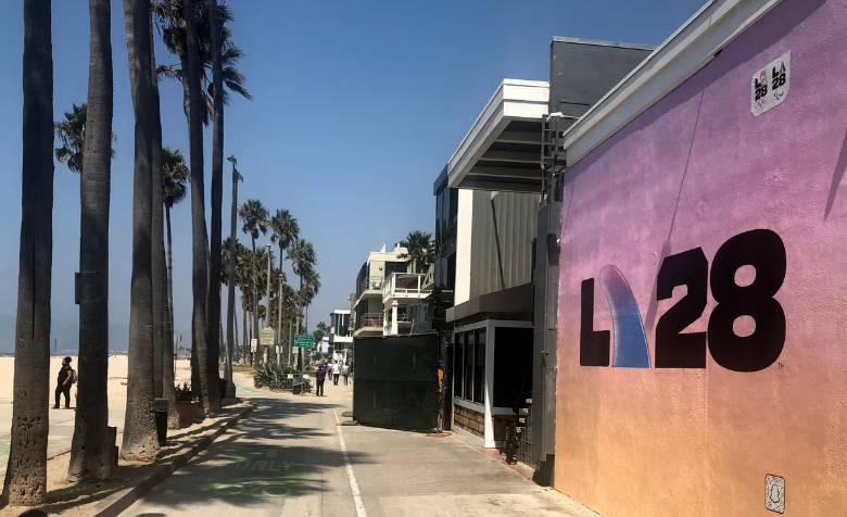 Campbell Wellman Venice Beach LA28 Olympics