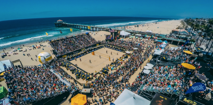 Campbell Wellman Manhattan Beach Open MBO AVP Tour Beach Volleyball