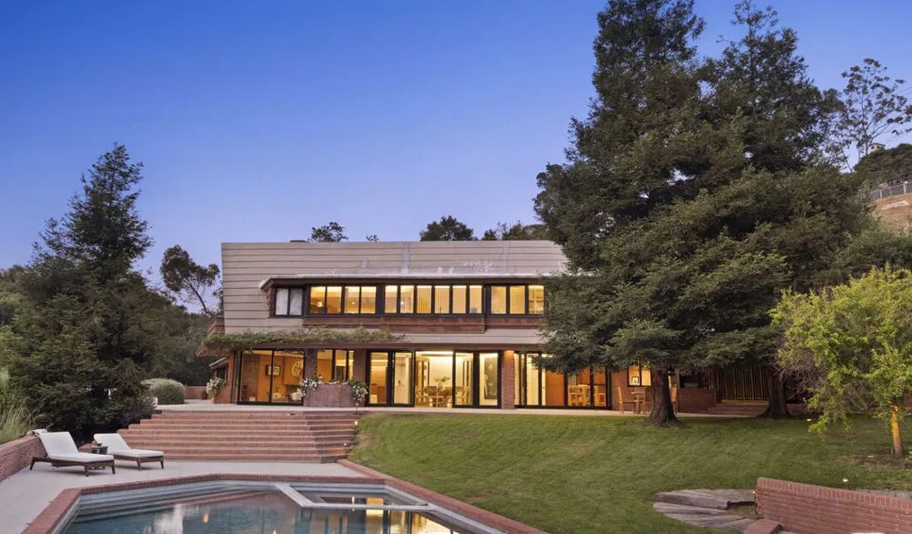 Campbell Wellman Lloyd Wright Estate Pacific Palisades For Sale