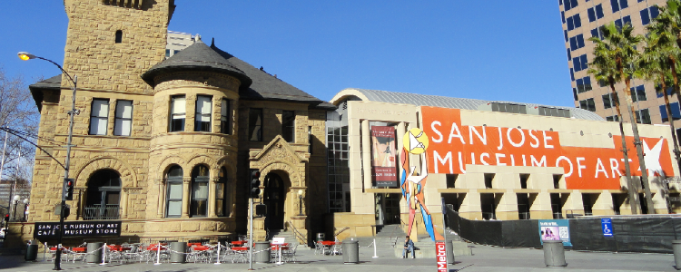 san jose museum of art - Downtown area of Central San Jose