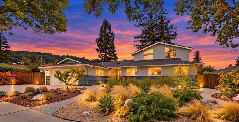 Los Gatos home for sale with an attached guest house ADU