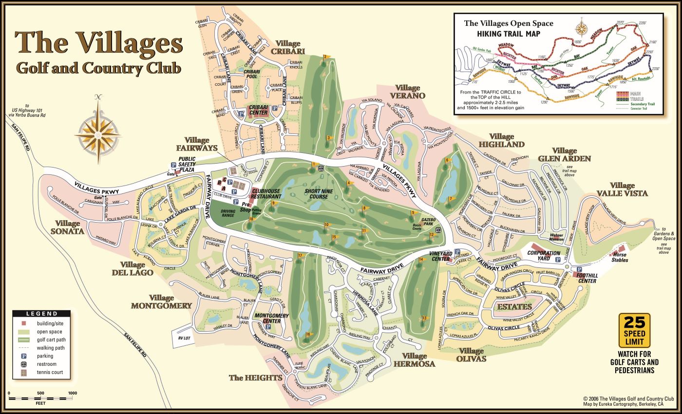 The Villages San Jose CA Map Real Estate Market Report