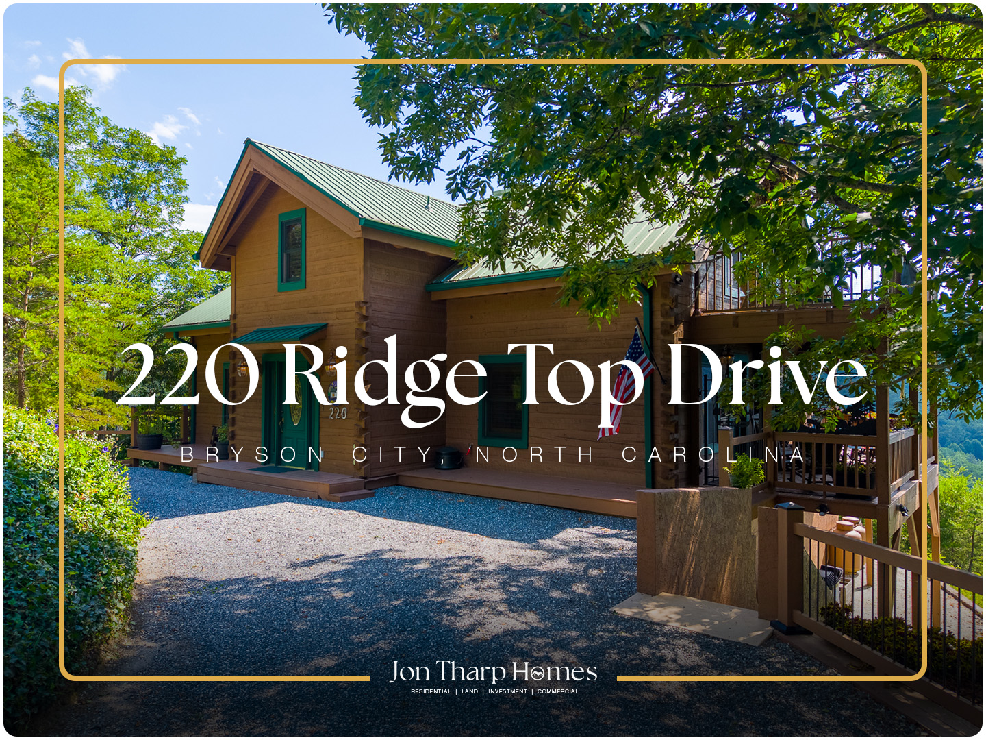 Jon Tharp, Realtor (828) 347-9474