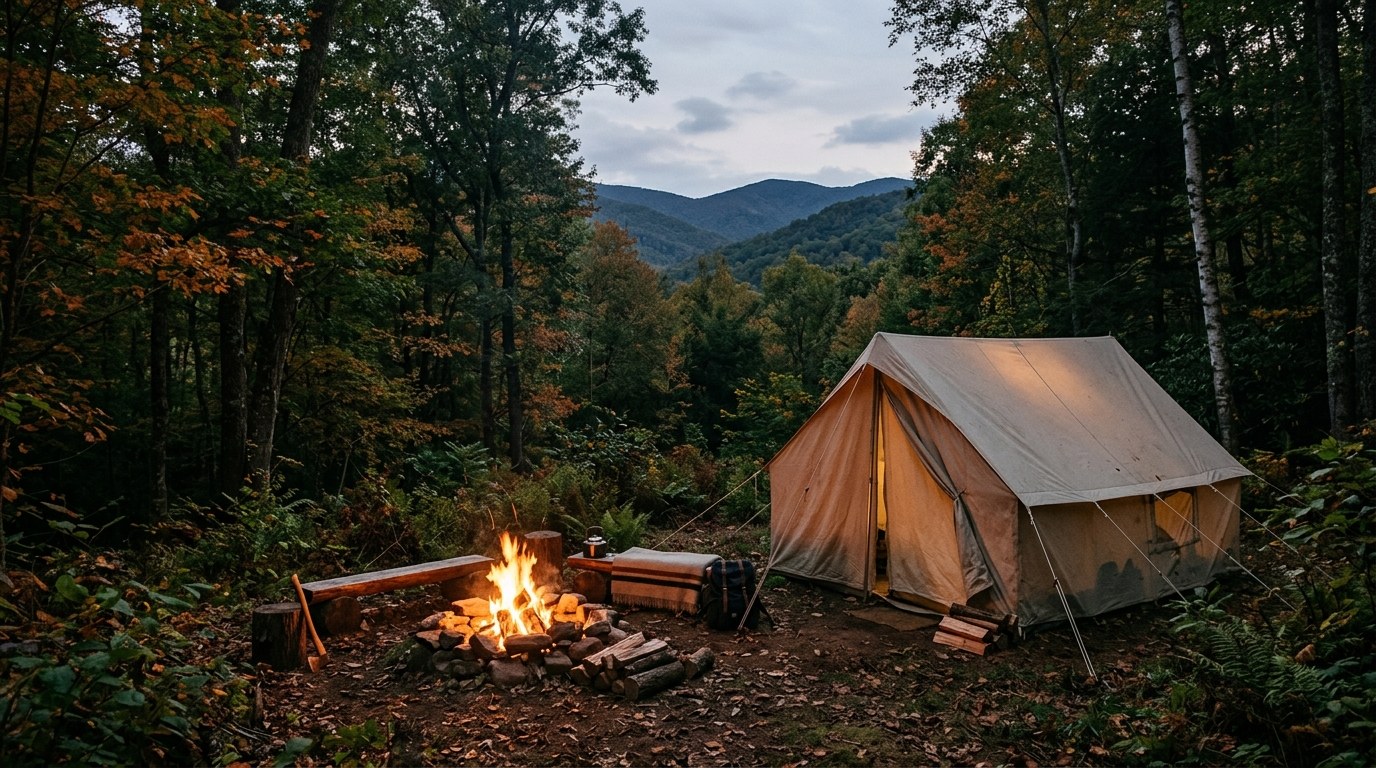 Flint, Steel and Canvas: Old-Style Camping Comes to the Cradle of Forestry This Saturday