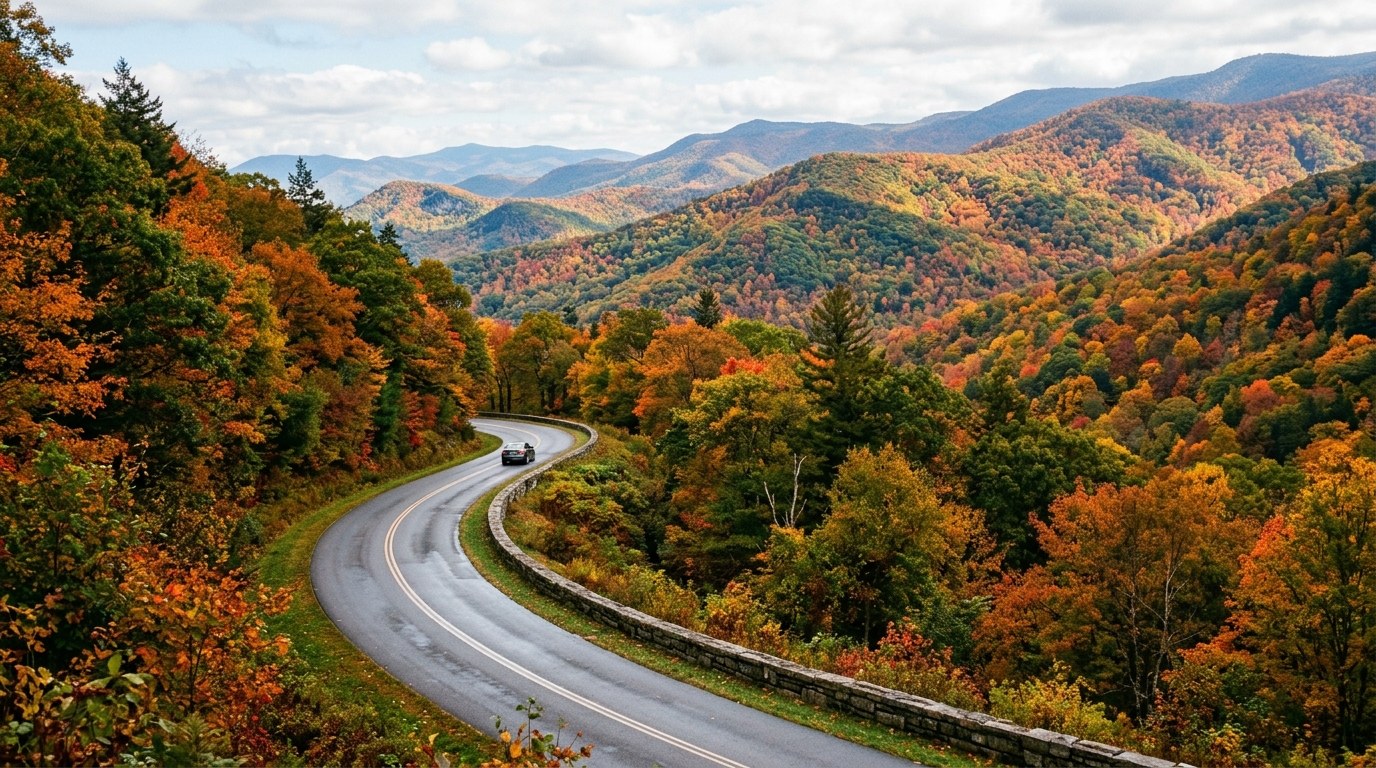 75 Freshly Finished Miles of the Blue Ridge Parkway, Plus the Helene Cleanup Still Ahead