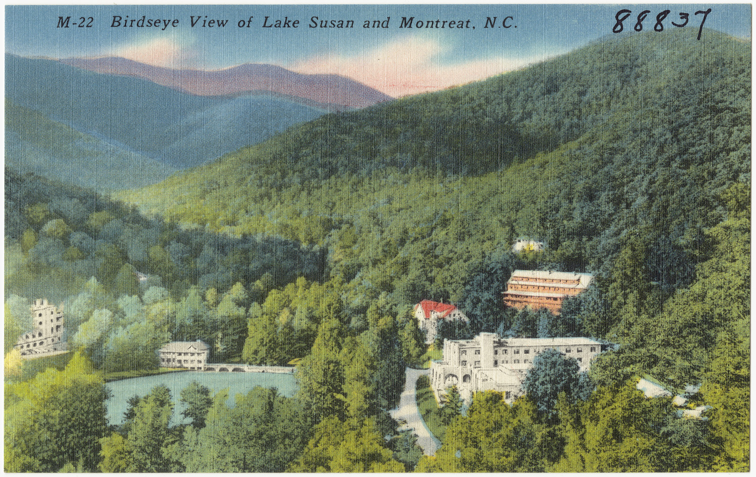 Birdseye view of Lake Susan and Montreat, N.C. (5812041896)