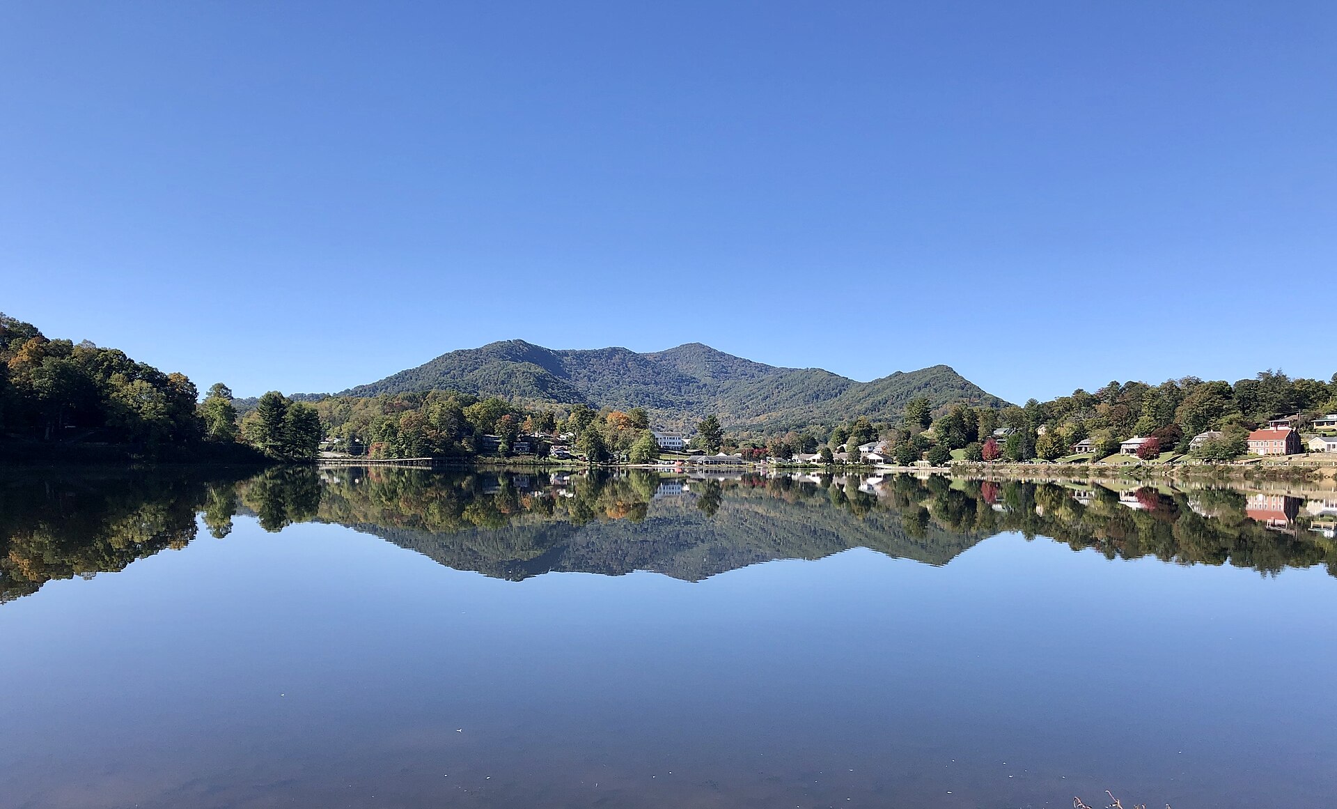 A calm day at Lake Junaluska