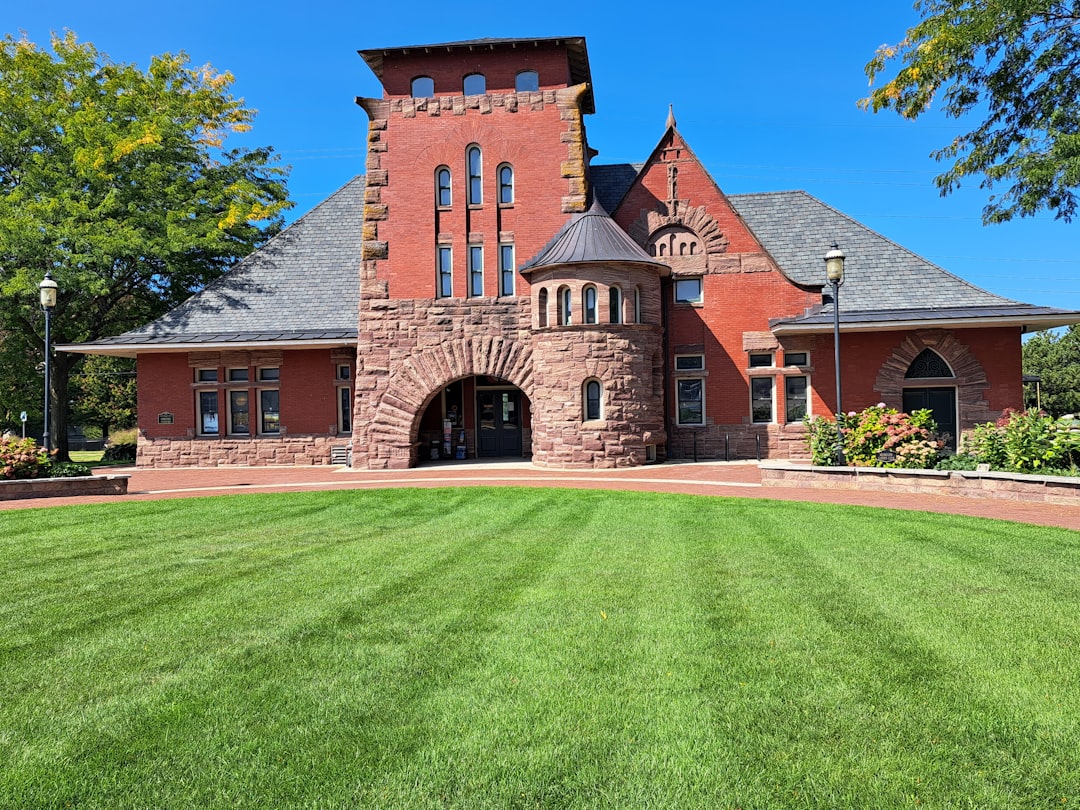 old railroad depot historic building