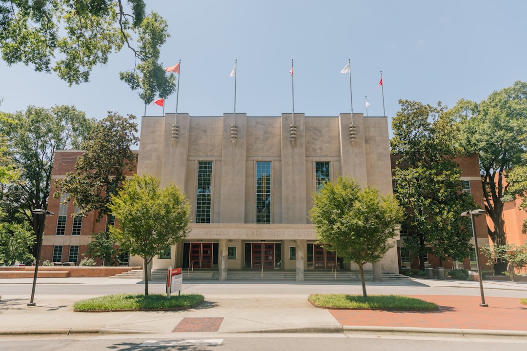 North Carolina courthouse exterior architecture