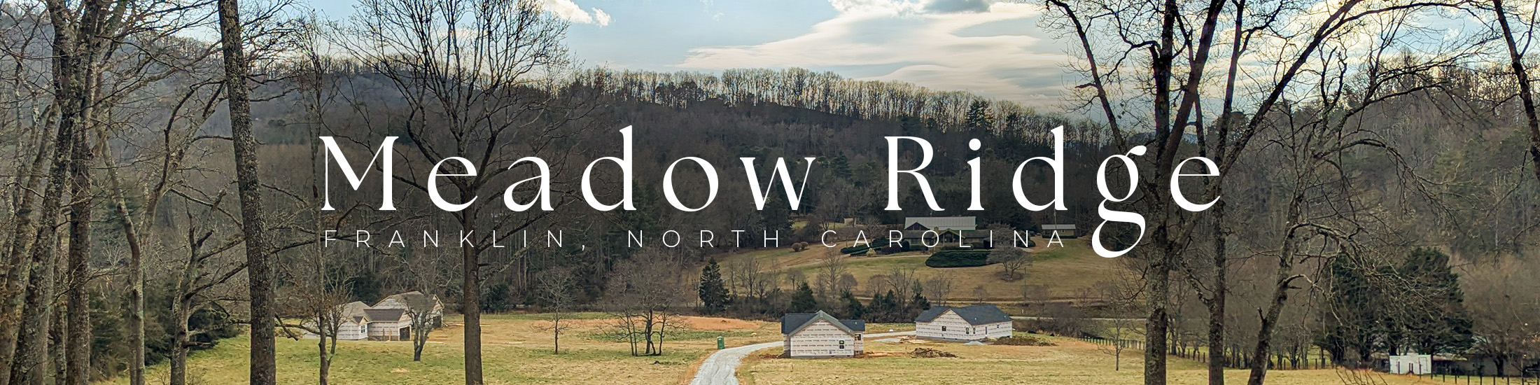 Meadow Ridge Franklin NC New Construction Homes