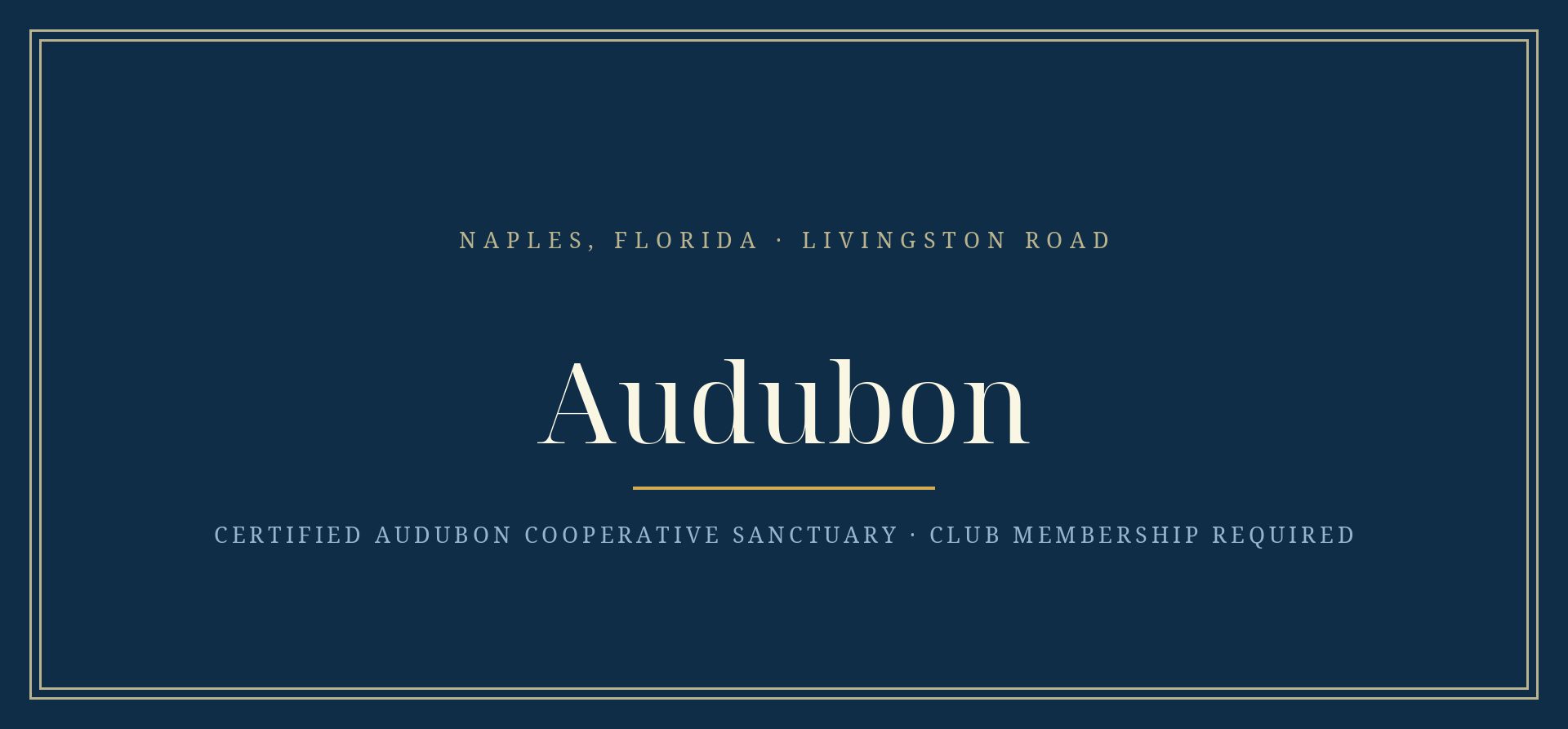 Audubon community guide, Southwest Florida