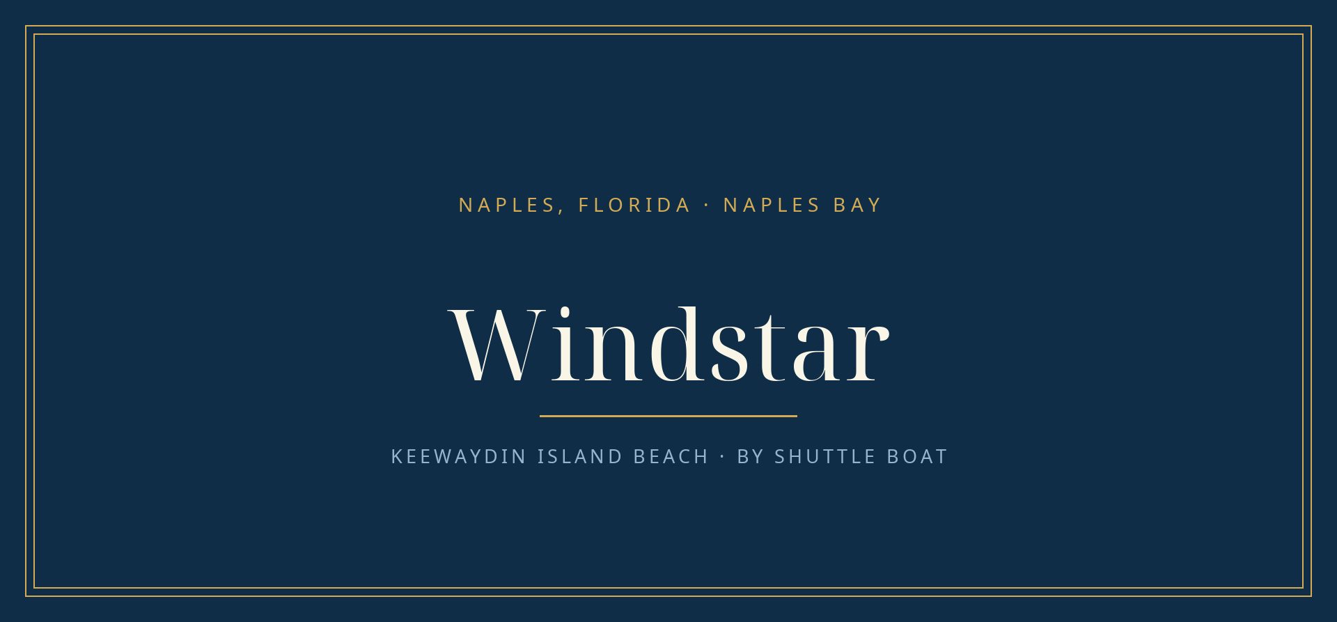 Windstar community guide, Southwest Florida