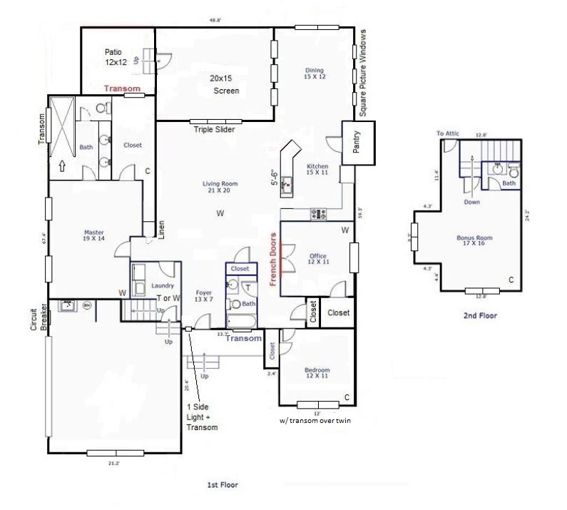 Hickory Floor Plan