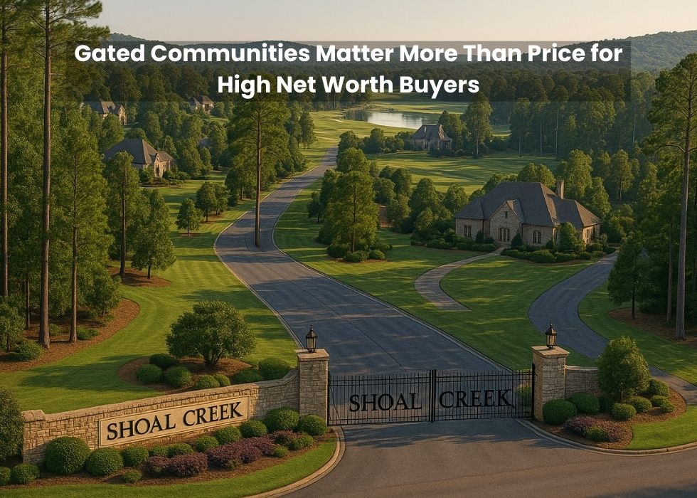 Shoal Creek gated luxury homes Birmingham Alabama private estate community