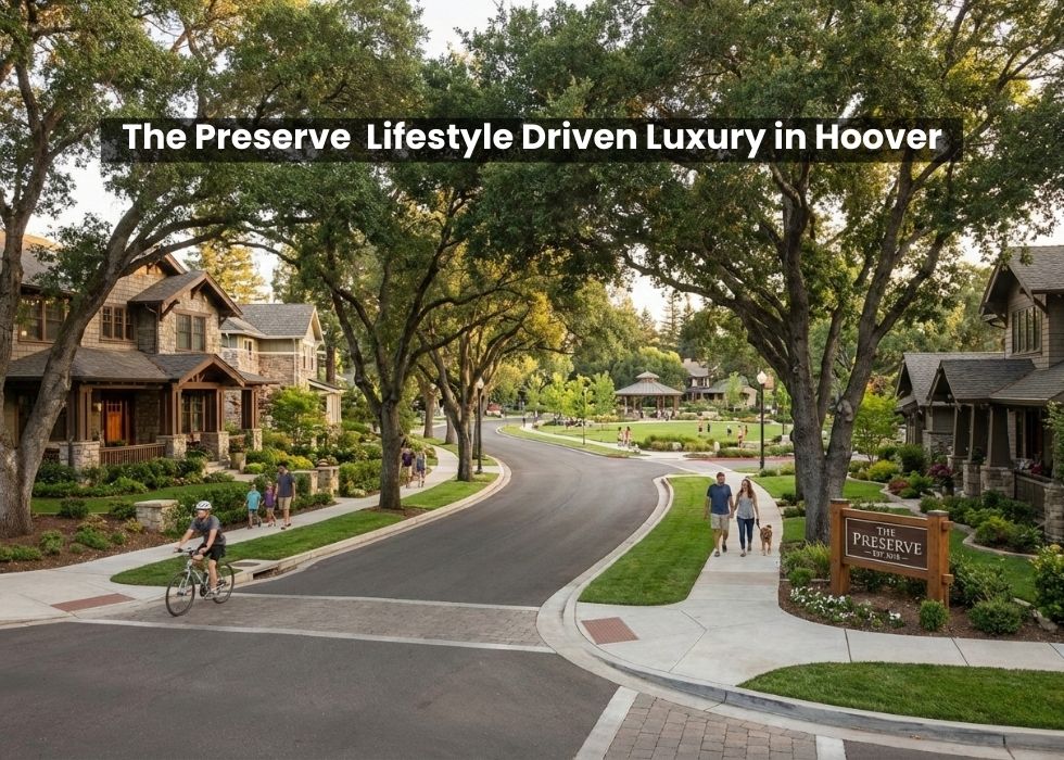 The Preserve Hoover luxury homes Birmingham Alabama lifestyle community