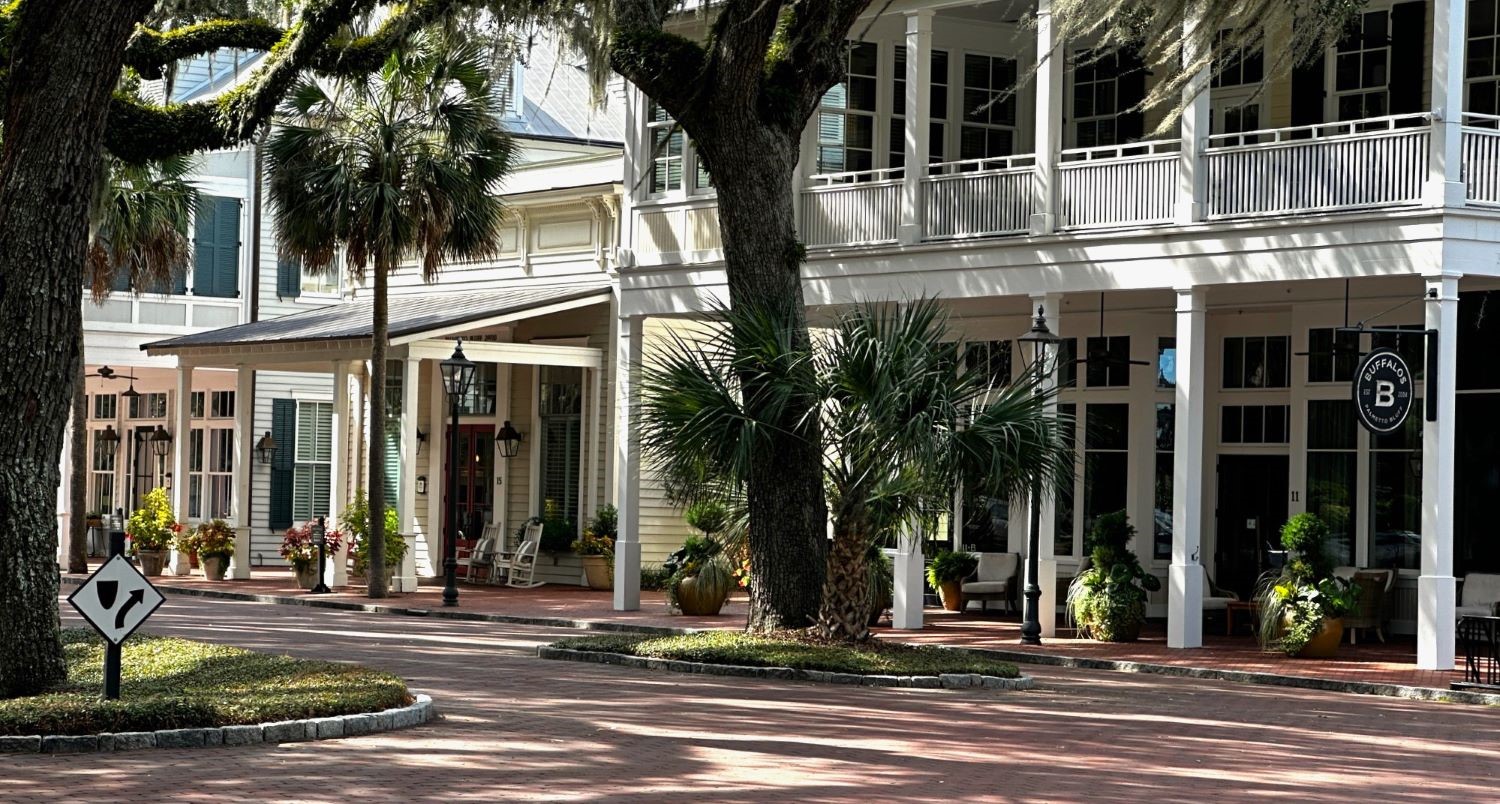 Buffalos restaurant in Wilson Village at Palmetto Bluff, Bluffton SC