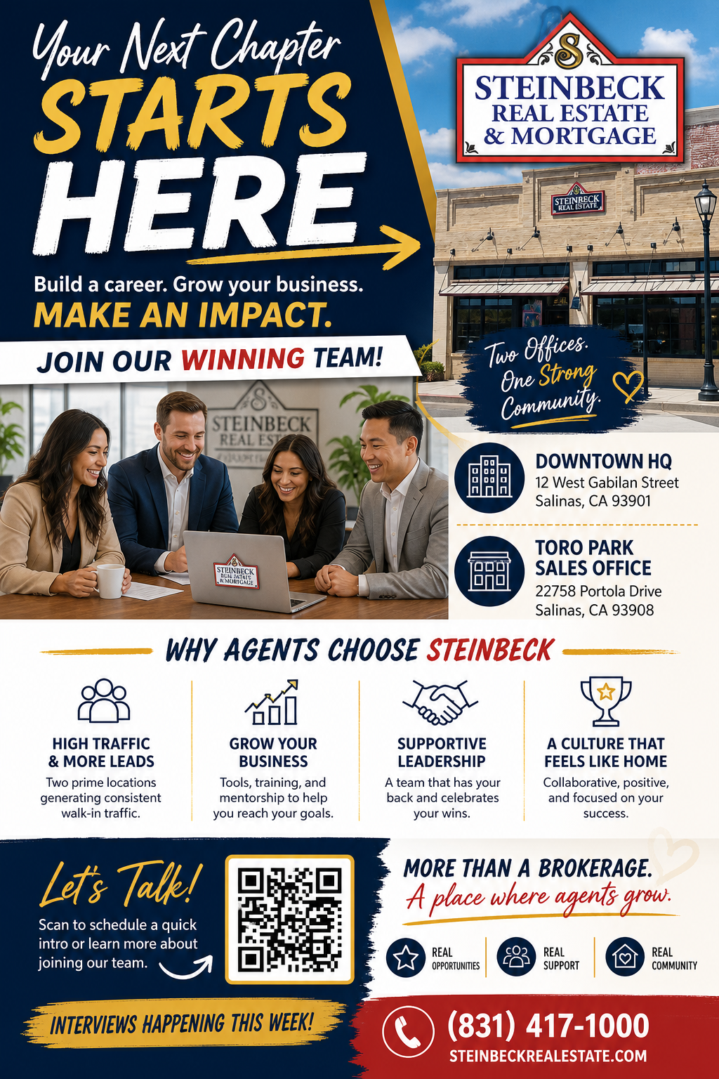 We are hiring