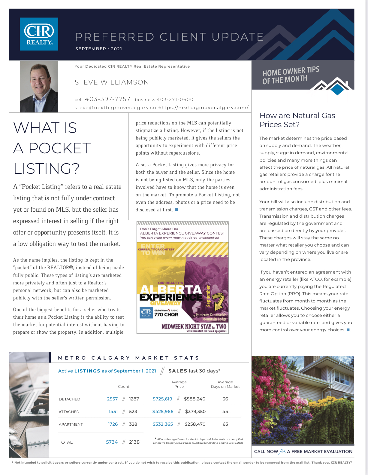 Sep 2021 Preferred Client Update