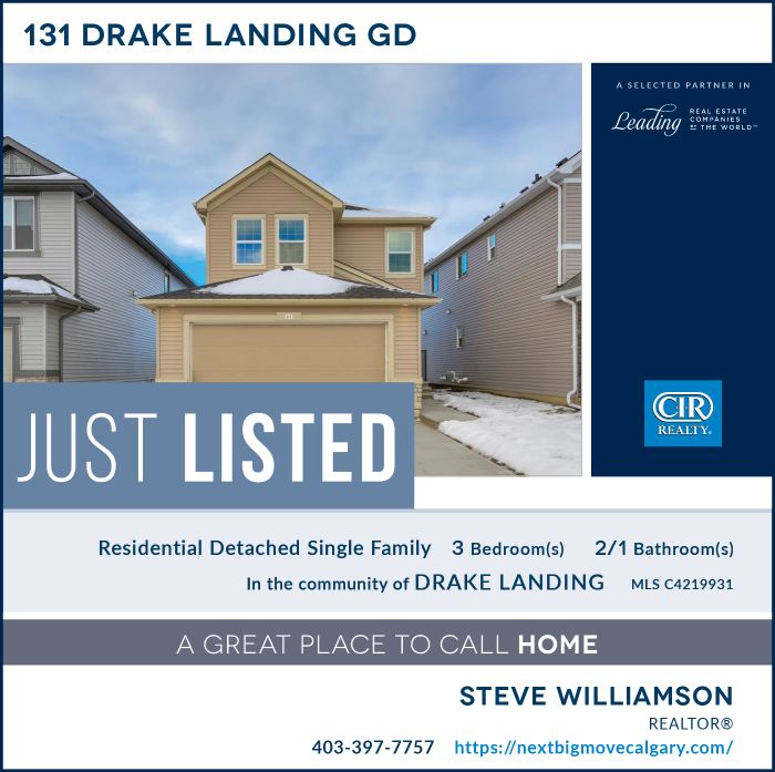 Just Listed 131 Drake Landing Garden