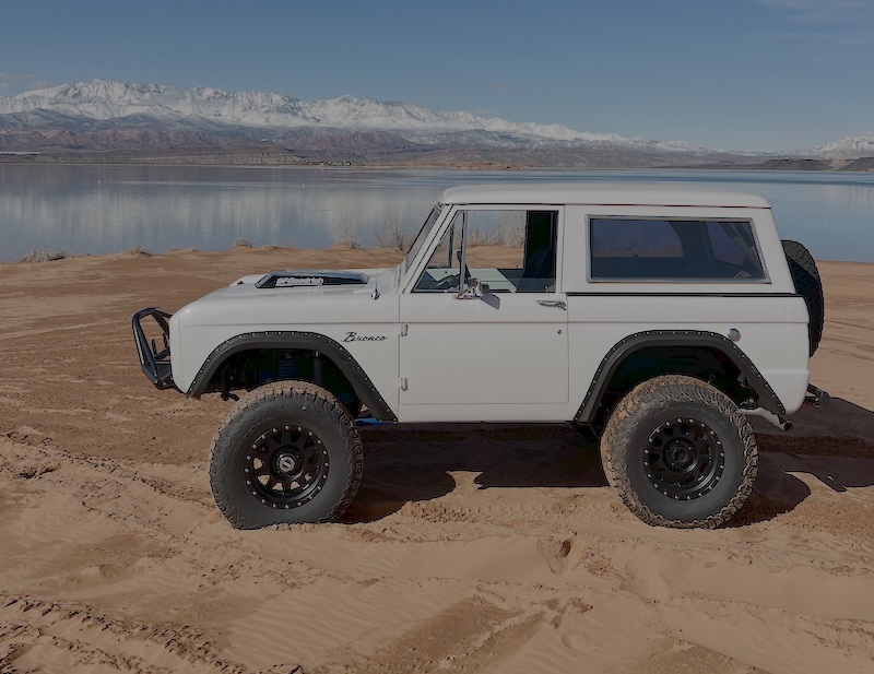 1969 Ford Bronco at Sand Hollow State Park near Hurricane Utah