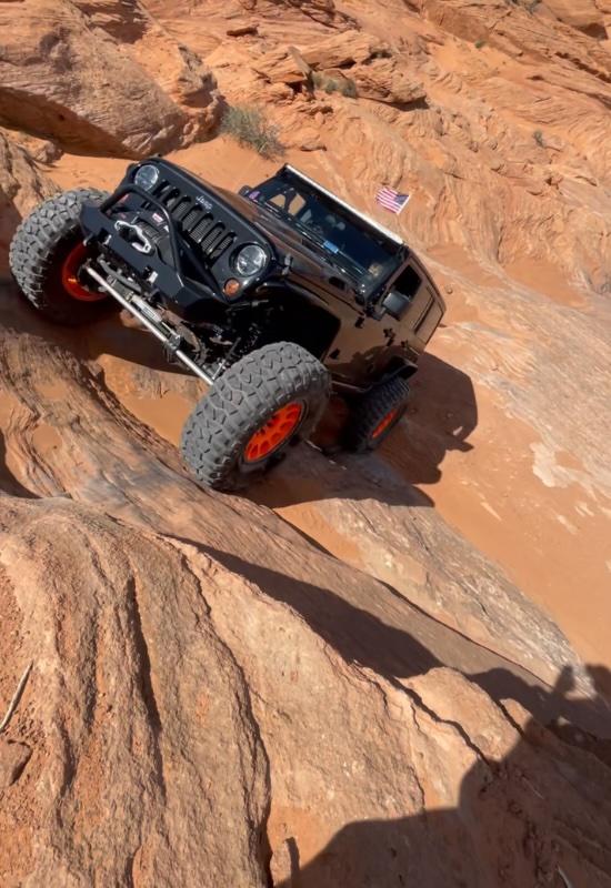 Rock crawling at Sand Mountain near Hurricane Utah