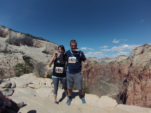 Lance and Meghan proud Angels Club members