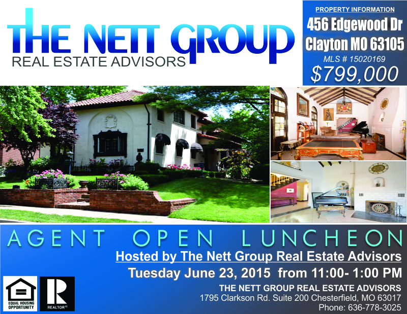 Agent Luncheon - 456 Edgewood Dr, Clayton MO 63105