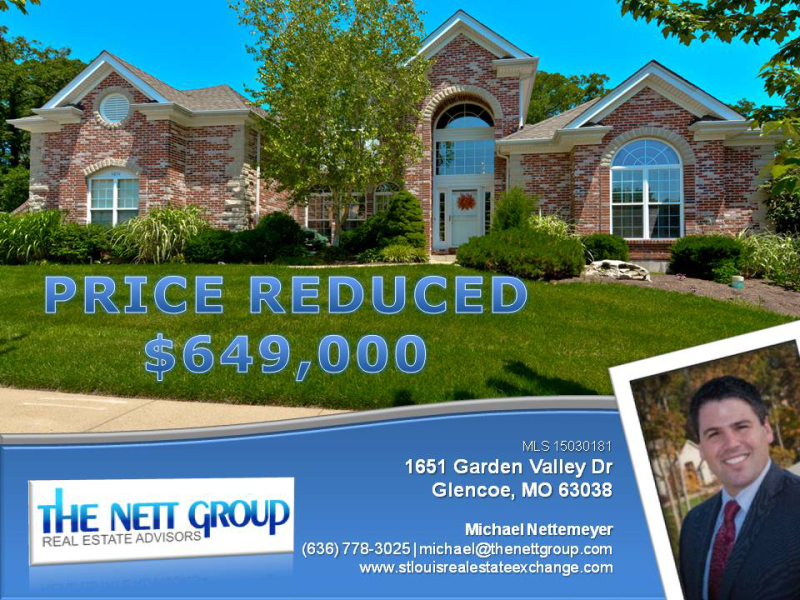 Price Reduced! 1651 Garden Valley