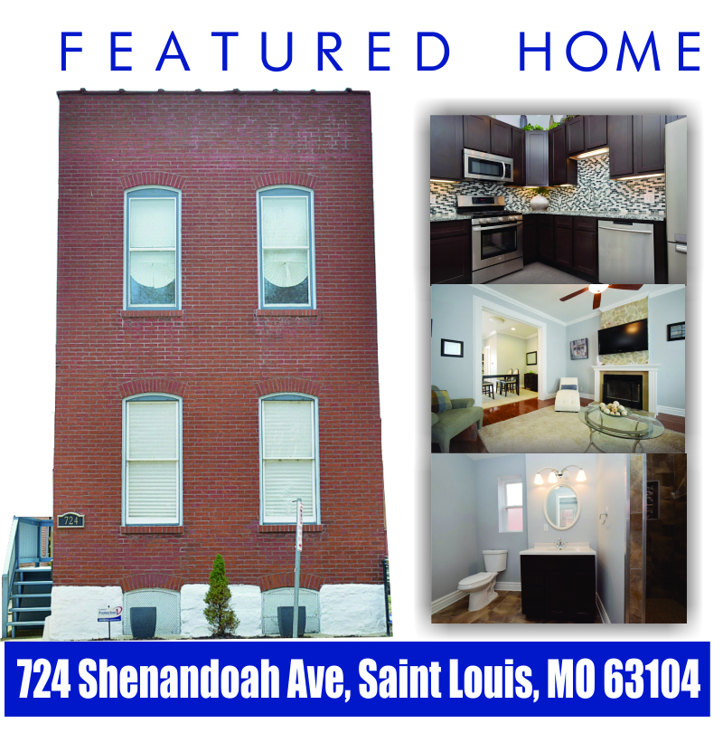 Featured Home! 724 Shenandoah Ave, Saint Louis, MO 63104