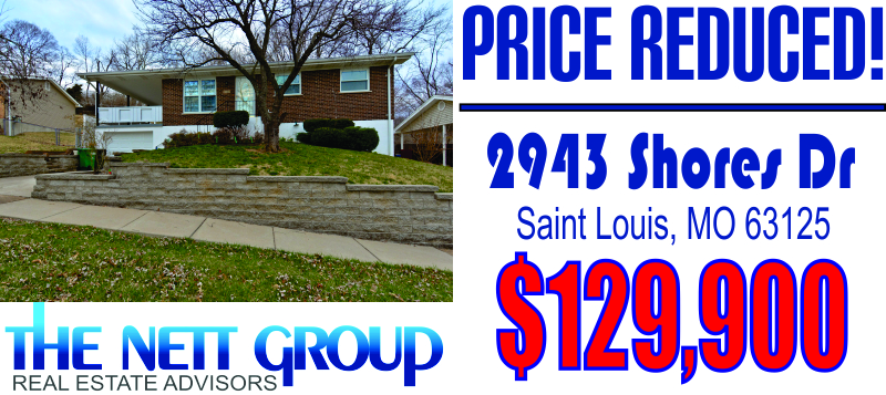 Price Reduced! 2943 Shores Dr. Saint Louis, MO 63125