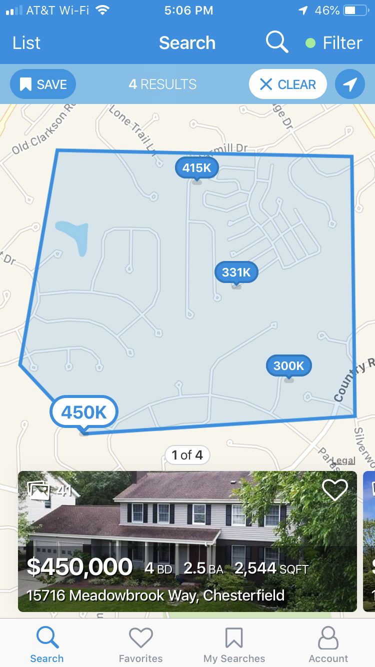 St Louis Best Real Estate Search App