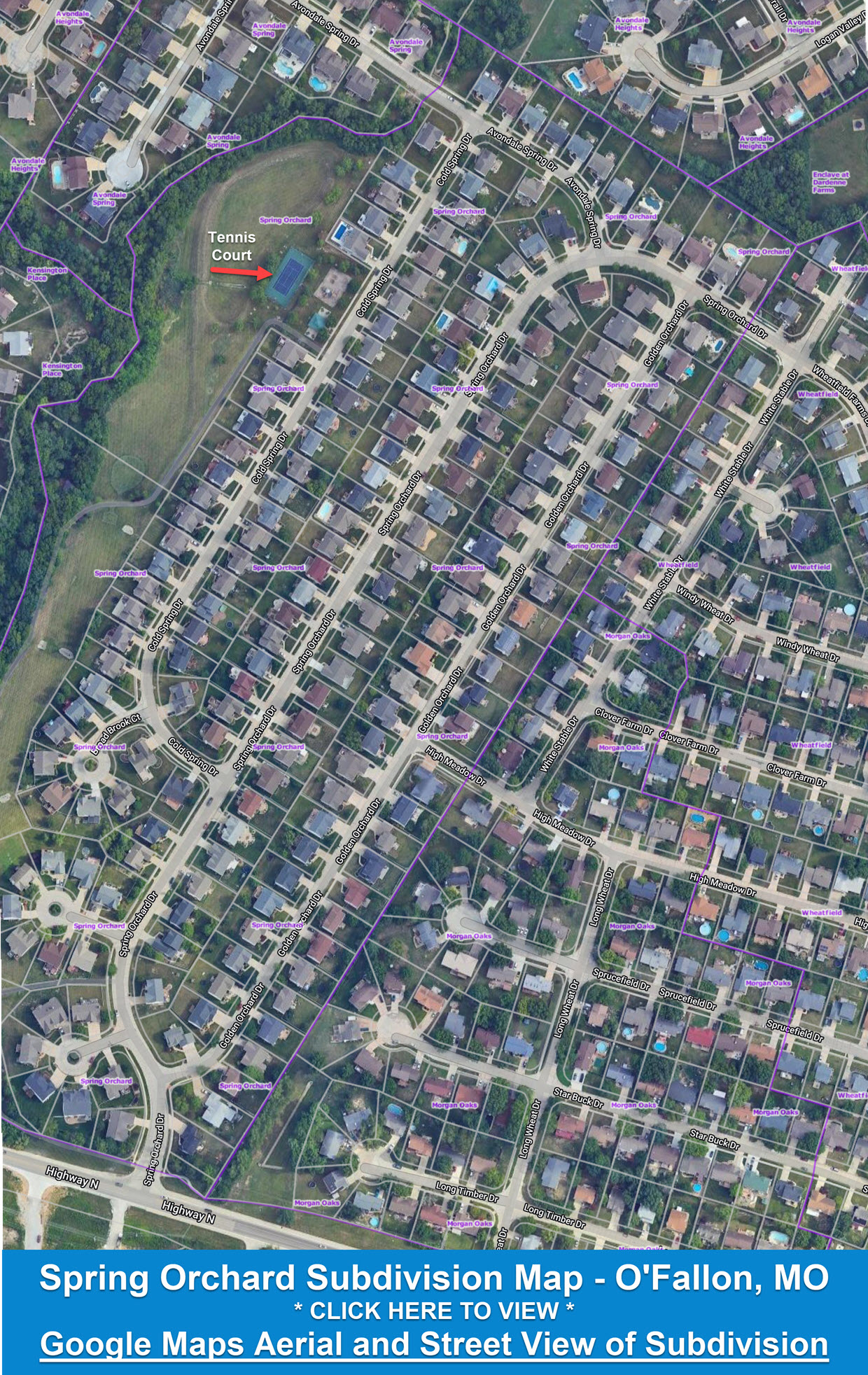 Spring Orchard Homes for Sale and Sold Home Values