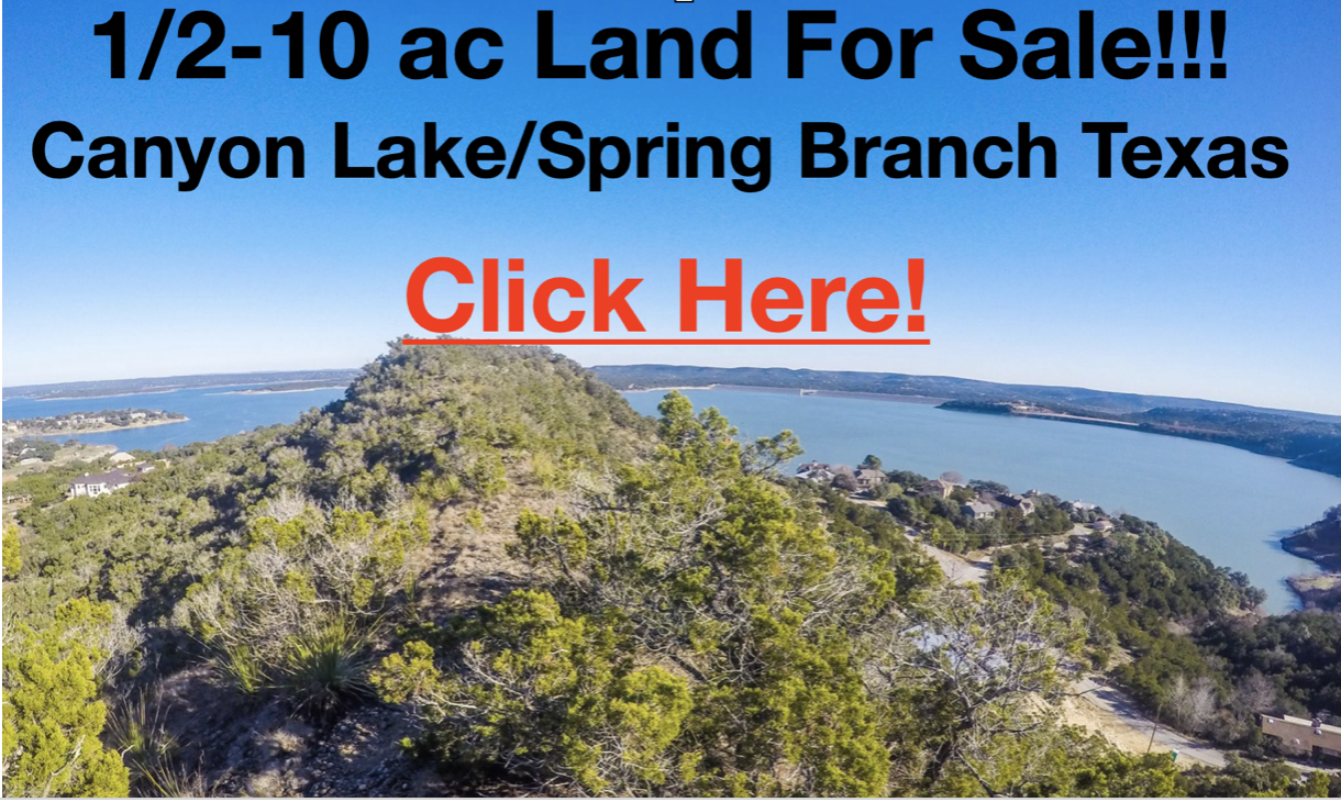 Sullivan Hill Country properties featured properties at Canyon Lake